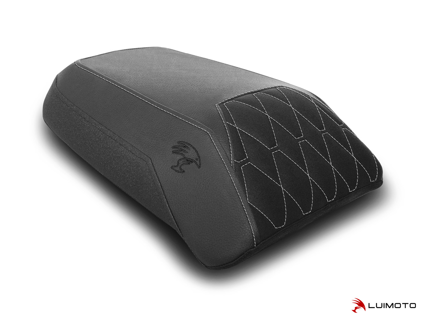 LUIMOTO (Hex-Diamond) Passenger Seat Cover for the HARLEY DAVIDSON Pan America (2021+) LUIMOTO (Hex-Diamond) Passenger Seat Cover for the HARLEY DAVIDSON Pan America (2021+)